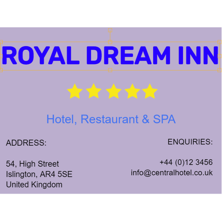 Hotel Sign