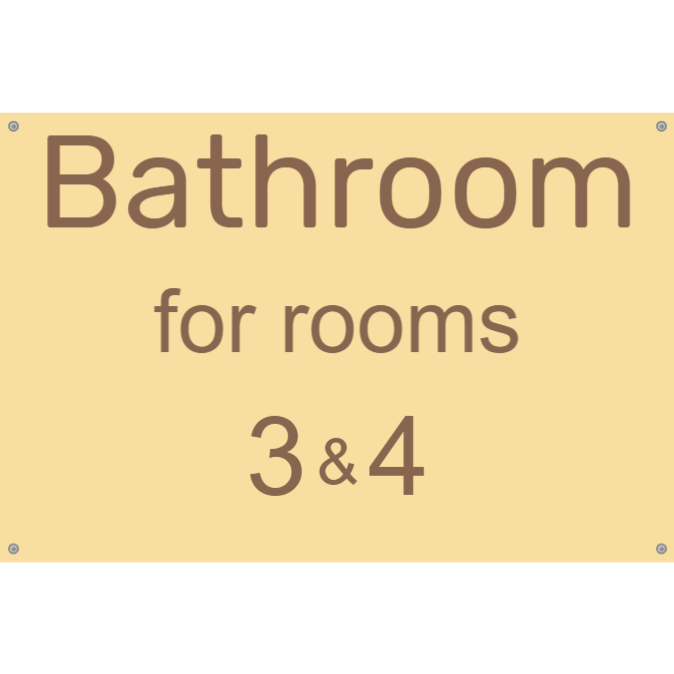 Badezimmer für Zimmer