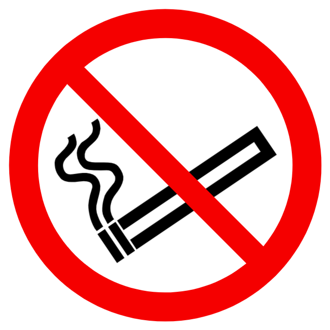 No smoking sign