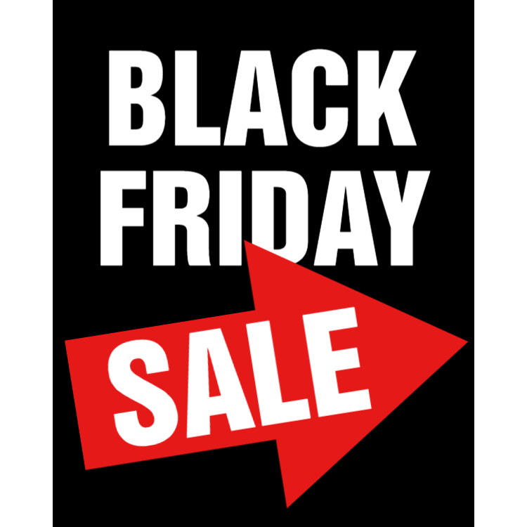 Black Friday Zeichen