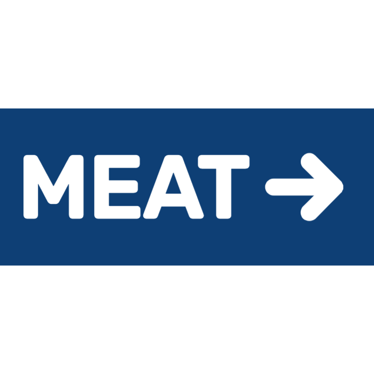 Fleisch Kategorie Zeichen