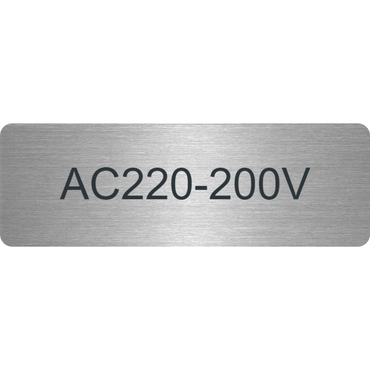 Stainless Steel Tag 60x20