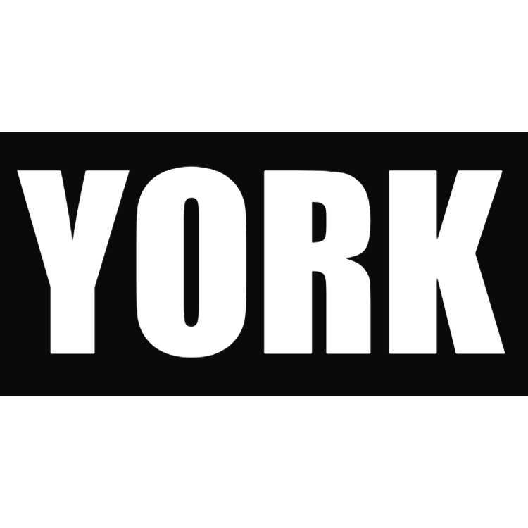 Black city sign - York