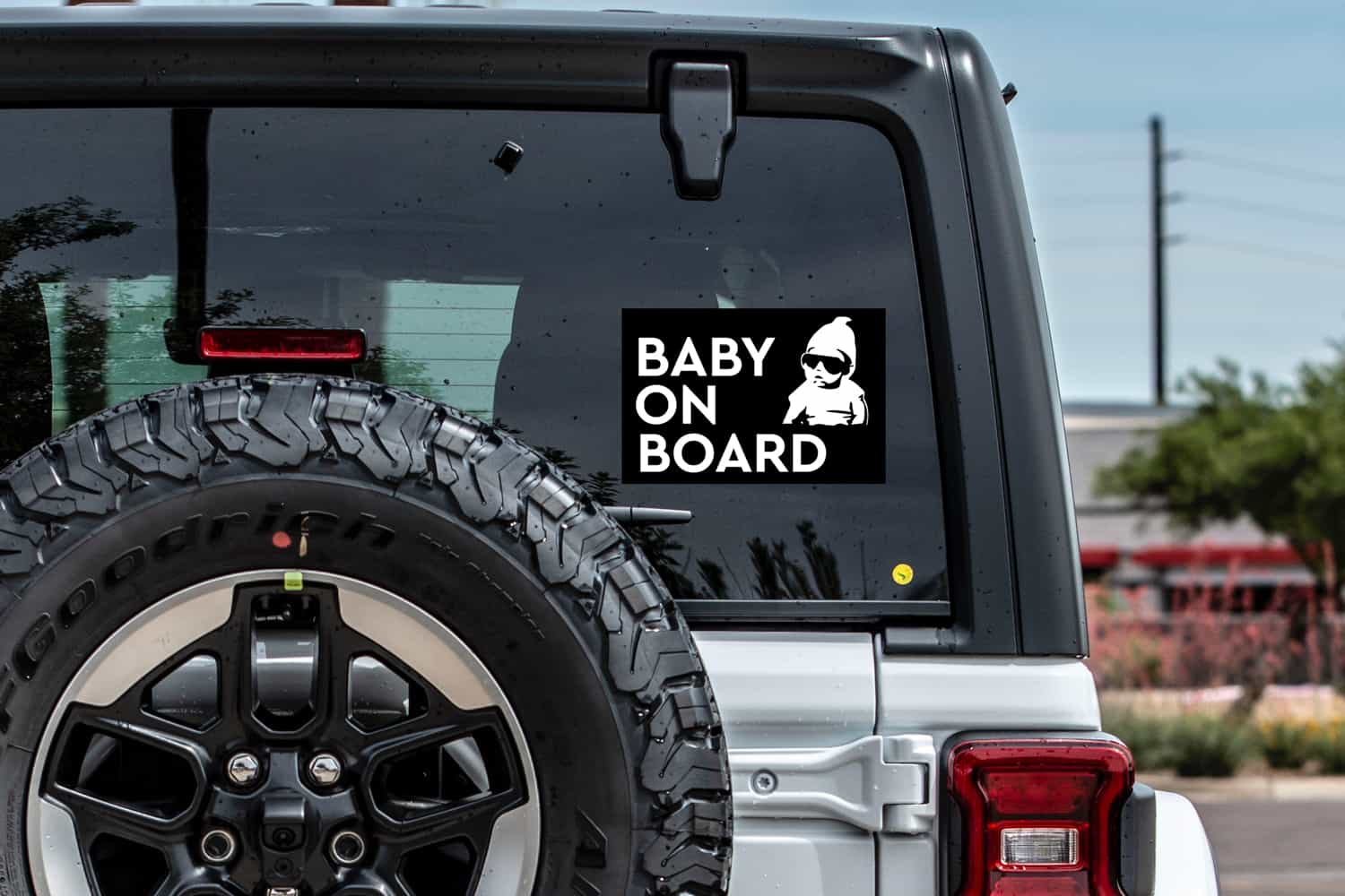 thumbnail image 2 of Baby On Board Car Sign – "Granddaughter On Board" In Pink (UK Made) 2 of 3