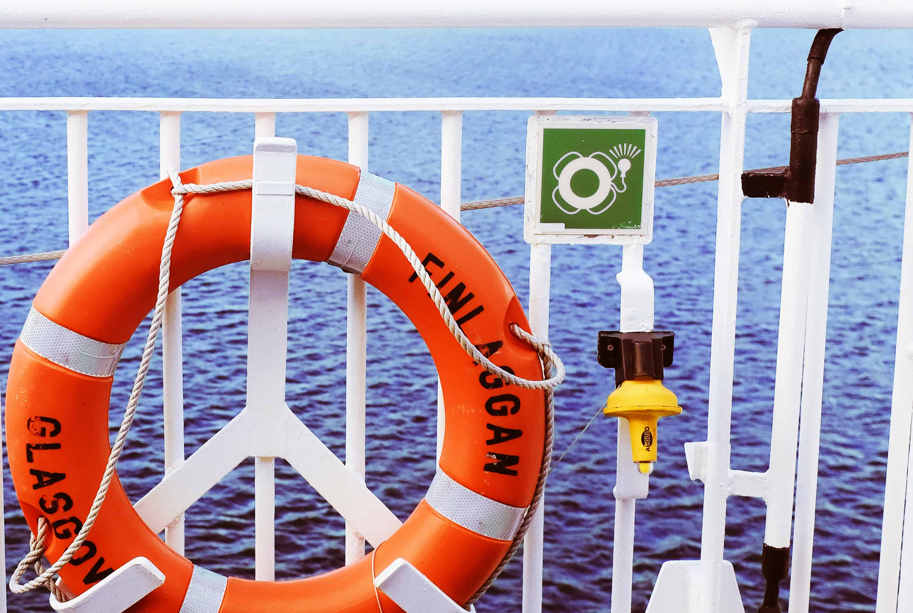 International Marine Organisation (IMO) safety signs