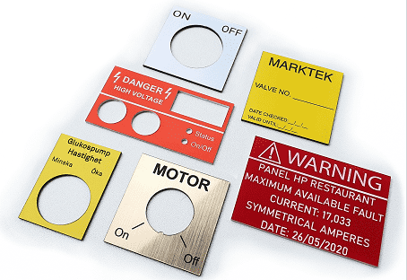 Industrial Plastic Signs
