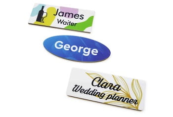 Printed Name Tags