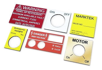 Industrial Plastic Signs