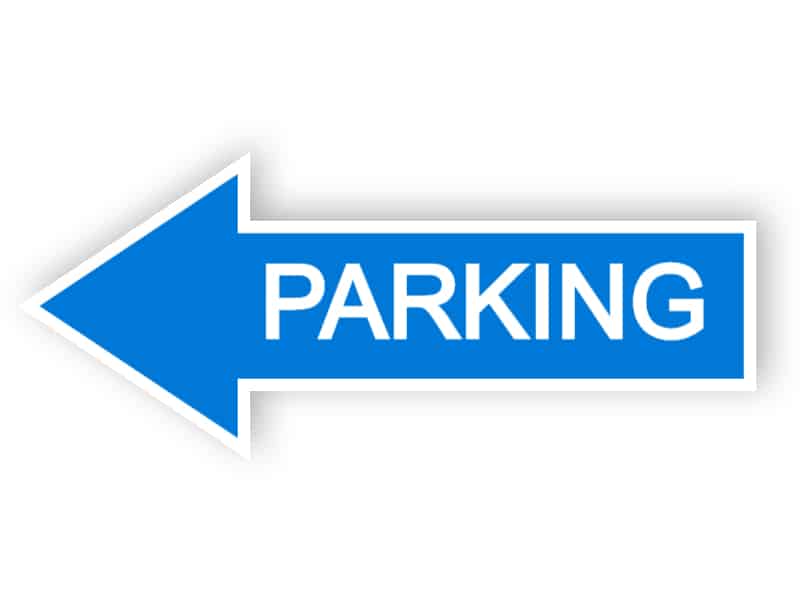 Parking area direction