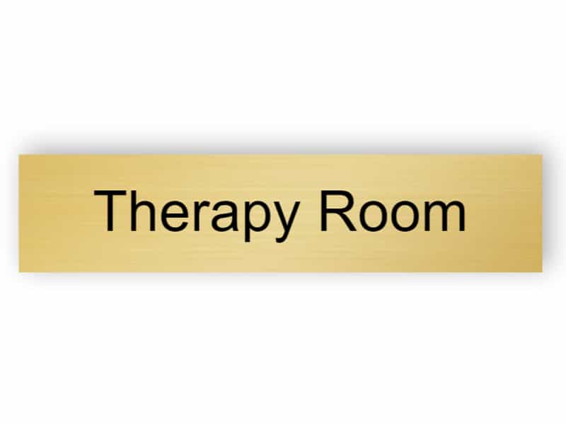 Door sign - therapy room