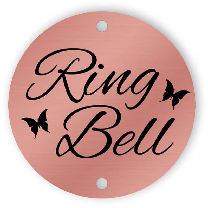 Ring bell - rose gold