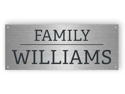 Family sign