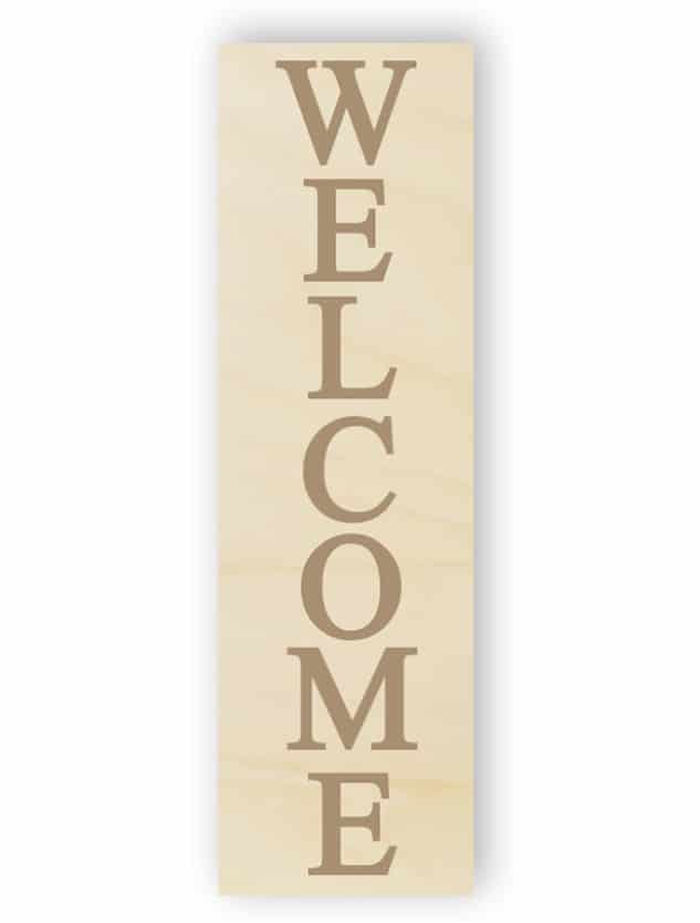 Welcome sign