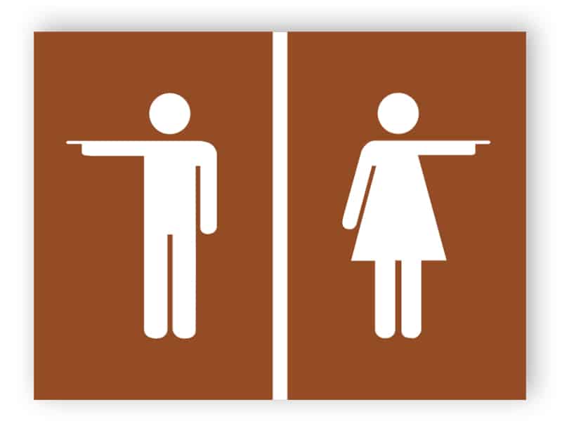 Toilet door sign 4