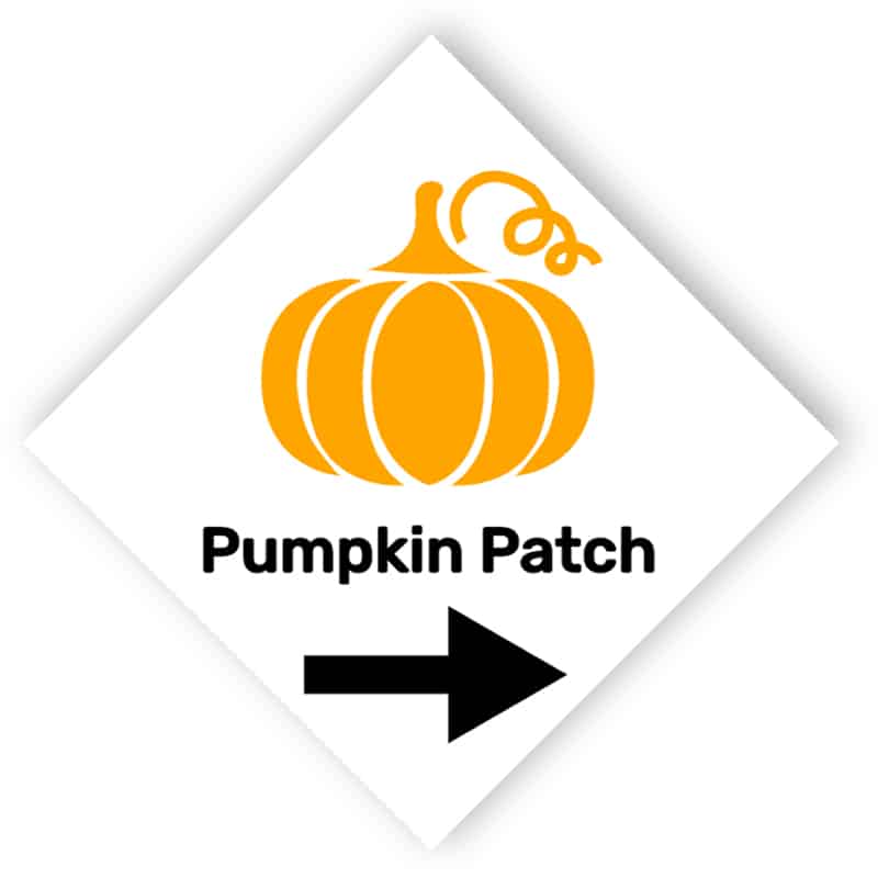 Pumpkin Patch sign