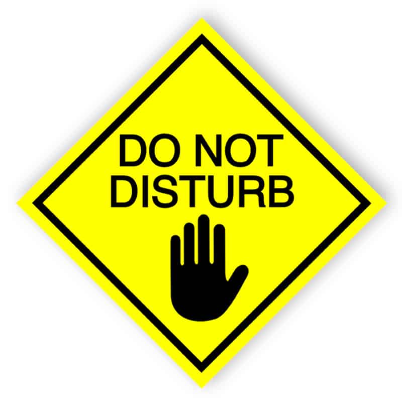Free Printable Do Not Disturb Sign
