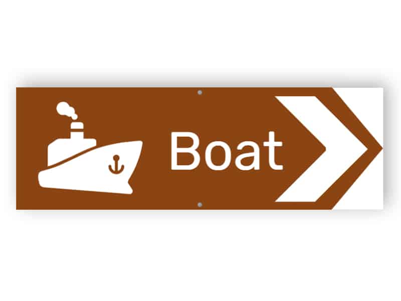 Boat sign
