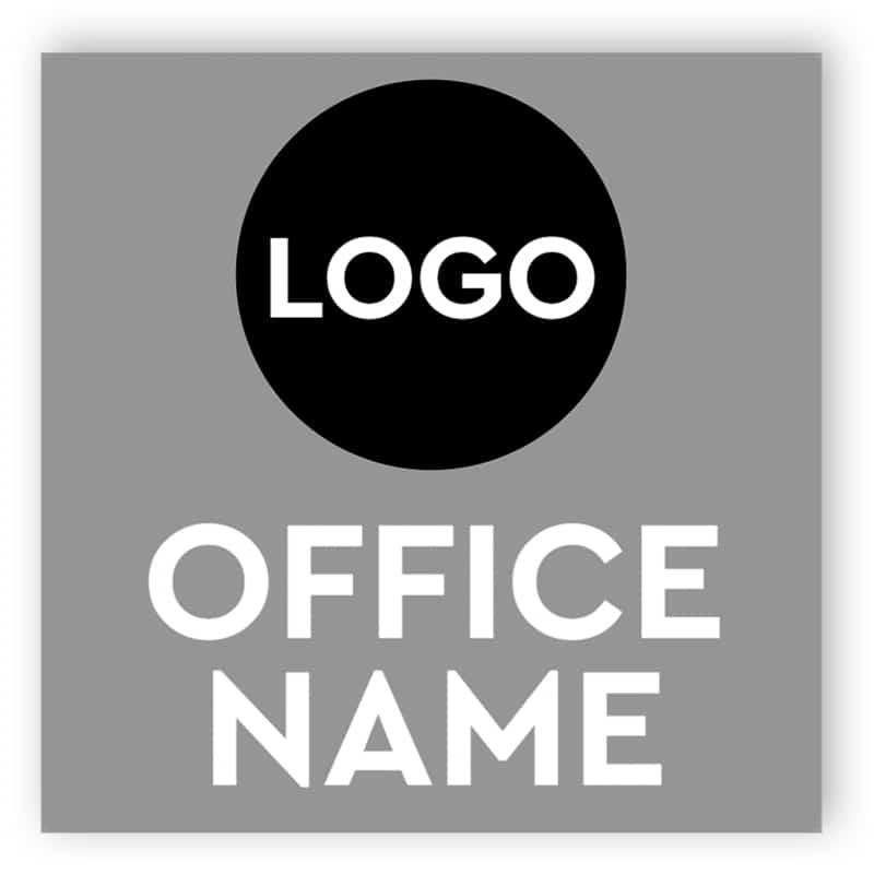 Custom office sign