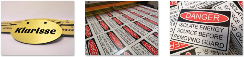 Aluminium composite signs