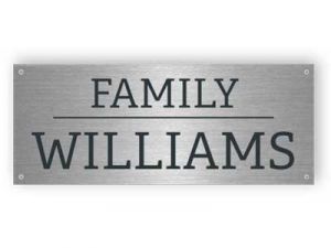 Family sign