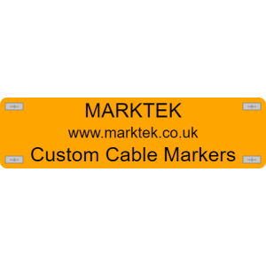 ABS plastic cable marker example 3