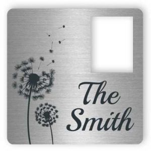 Stainless Steel door nameplate