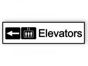 Elevators sign