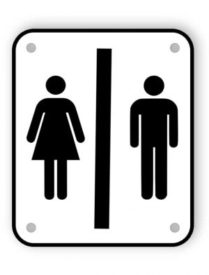Toilet door sign 2