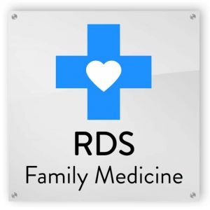 Family Medicine - Acrylic sign