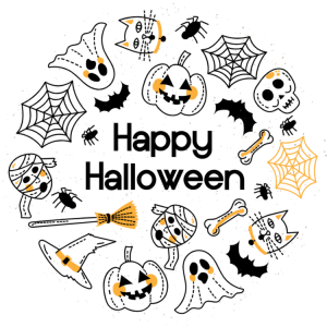 Happy Halloween sticker