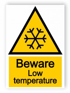 Beware - low temperature