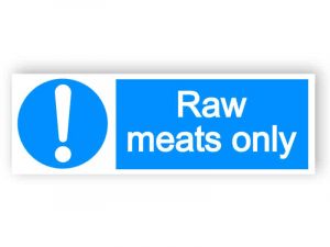 Meat sign