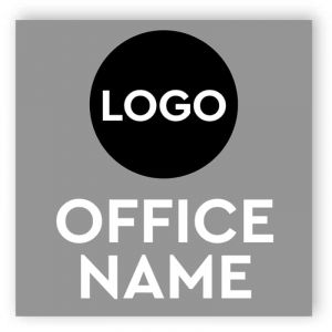 Custom office sign