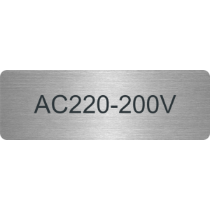Stainless Steel Tag 60x20