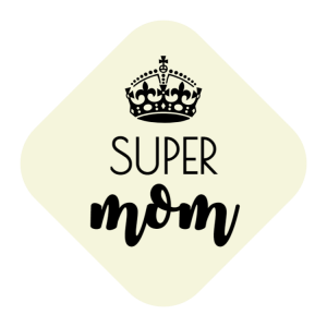Super mom - sticker