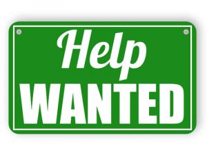 Help wanted sign