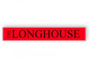 Red house name sign - Aluminium composite panel