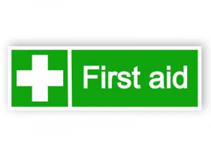 First Aid sign