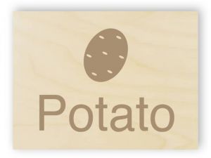 Potato sign