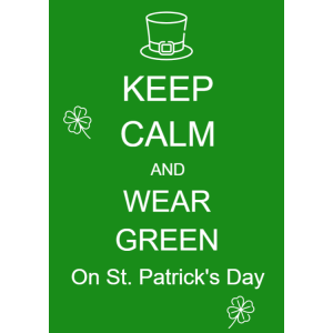 Keep calm - St. Patrick's Day