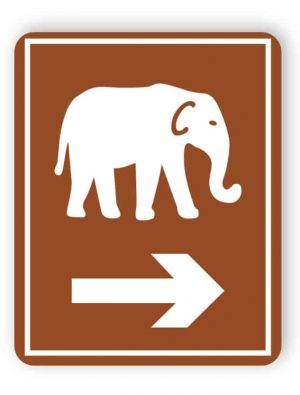 Zoo sign