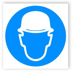 Hard hat sticker